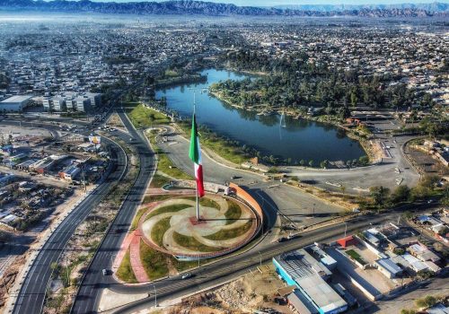 Vista panorámica de Mexicali